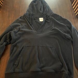 Black Hooded Sweatshirt